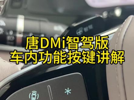 比亚迪唐的功能按键讲解#比亚迪 #唐