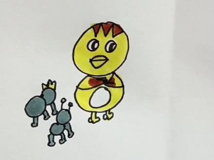 萌鸡小队简笔画#简笔画 #创意儿童画 #动画