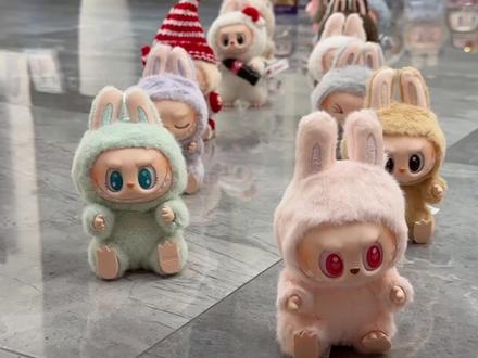 全是妈生仔 拼的就是手速 #labubu #拉布布 #拉布布搪胶毛绒 #也太可爱了吧