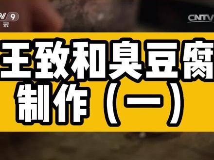 中华老字号—王致和臭豆腐制作工艺流程(一)#中华老字号美食 #美食探店 #美食推荐官 #臭豆腐做法