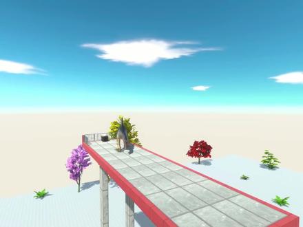 动物战争模拟器:跟上半场相反,棘龙大哥如天神下凡 #恐龙