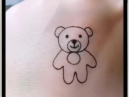 数字8画可爱小熊#简笔画 #创意美术 @抖音青少年 @DOU+小助手 @抖音小助手