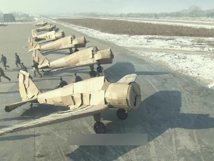 八路军利用纸飞机来消耗敌人的弹药#我的观影报告