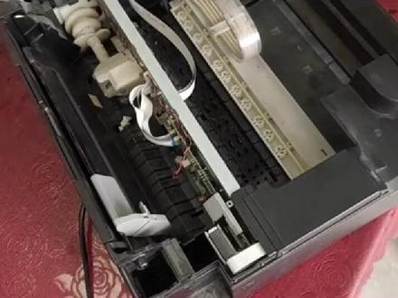 爱普生L380喷墨打印机卡纸,拆机教程#打印机卡纸 #打印机拆机 @抖音创作者中心
