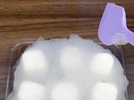 用粘土和史莱姆自制霉豆腐,挑战成功超解压 #霉豆腐 #解压声控 #史莱姆 #蜡皮冰山 #玩泥