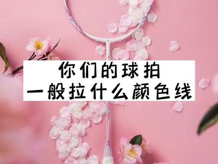 十里桃花配紫色线太好看啦! #羽毛球拍#羽毛球拍推荐 #好物推荐🔥