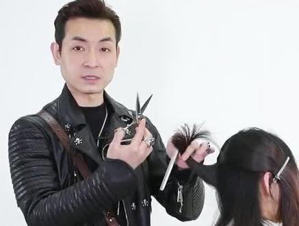 柳叶剪使用的正确姿势#美发 #发型师 #柳叶剪 #美发工具