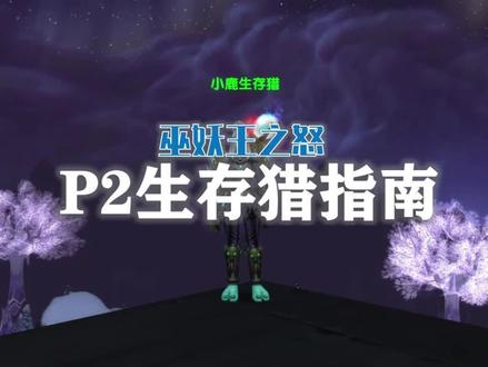 【抱着教你玩】全部弄懂巫妖王P2生存猎6大知识点!