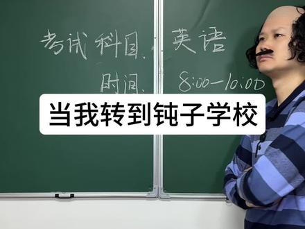 我在钝子学校当学霸!