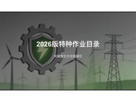速读2026版《特种作业目录》,6月1日起实施。高压电工可干低压,证书跨行业互通,新增有限空间作业#特种作业操作证#建筑施工#注册安全工程师#安全管理#安全培训