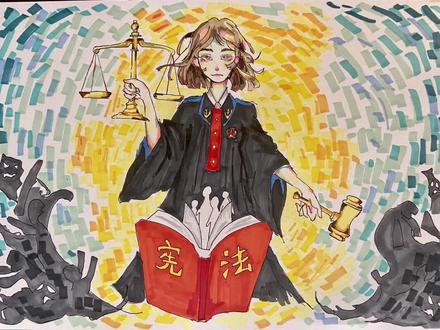 未成年人保护法手抄报#保护少年的你#未成年人法治手绘画廊