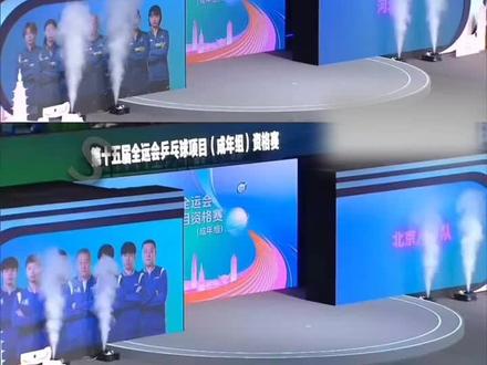 冀队长公主和京队小少爷带队入场 #孙颖莎 #王楚钦 #全运会