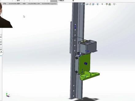 电梯为什么会咯噔咯噔响,这个视频模拟讲解,主轨道不平导致。