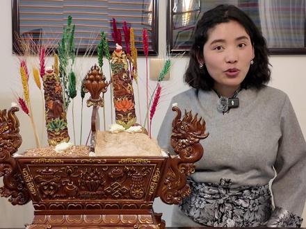 切玛位置、抛洒仪式有什么讲究?#切玛盒 #藏历新年 #民俗文化