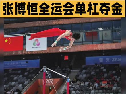 张博恒全运会单杠夺金