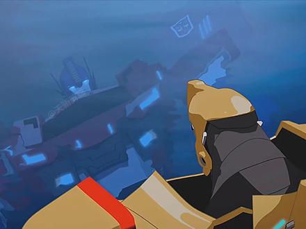 大黄蜂做了一个巡逻警察#变形金刚领袖的挑战