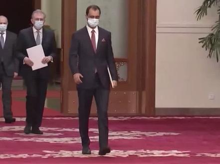 现场视频|习近平14日接受29国新任驻华大使递交国书