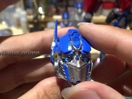 变形金刚 真人电影 mpm04擎天柱 头雕重涂 全过程 眼睛加灯 #变形金刚玩具 #模玩 #模型制作 #