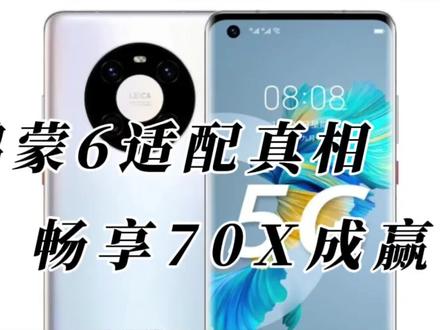 鸿蒙6适配真相:Mate40系列被排除,畅享70X成最大赢家 #鸿蒙6 #华为 #华为畅享70x #上热门 #数码科技