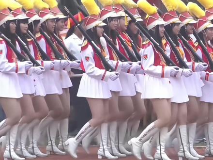 雄女仪队出场#台湾#高中#仪队表演