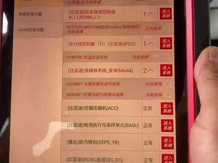 比亚迪海豚大屏黑屏维修