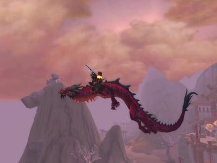 雷霆红玉云端翔龙获取流程,坐骑收藏第二十九期 #魔兽世界 #熊猫人之谜 #雷霆红玉云端翔龙 #阿拉尼