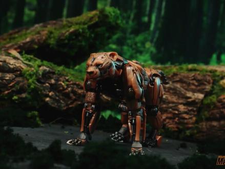 变形金刚7黄豹勇士登场!变形金刚定格动画#变形金刚 #玩具 #模型 #手办 #定格动画 #童年 #超能勇士#猛兽侠