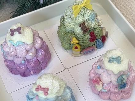 vlog.给小狗做现鲜食圣诞树🎄