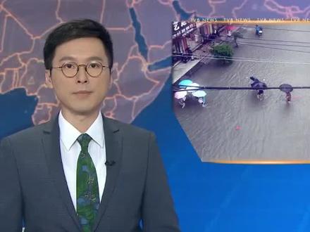 广东多地暴雨引发水浸及塌桥 深圳机场数百架次航班受影响