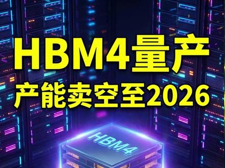 HBM4量产!SK海力士产能卖空至2026 #卖芯片的奥巴徐 #SK海力士 #HBM #内存
