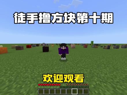 徒手撸方块第十期#我的世界 #创作者扶持计划