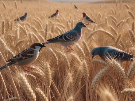 护鸟和护农可以共存 保护鸟类,科学护农 #爱鸟护鸟 #候鸟南飞 #农民