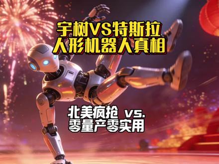 春晚宇树机器人飞天遁地,美国的人形机器人呢? #硬核深度计划