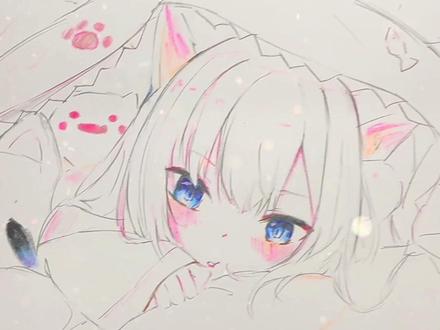 一张平平无奇的画 只要一关灯