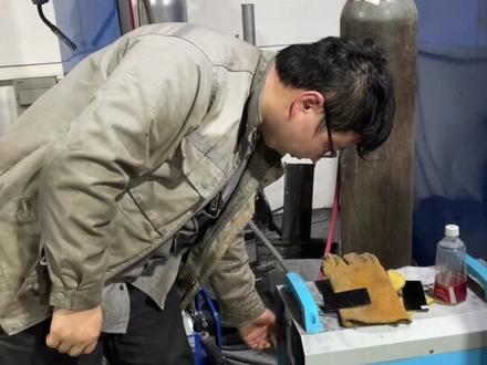 #焊工 今天跟大家分享一期二保焊法兰口平焊……