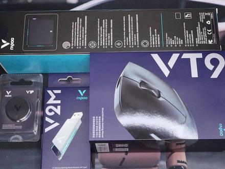 雷柏VT9全家桶来袭,4K接收器助你封神。VT9具体配置请看视频。(上)#雷柏vt9 #雷柏 #雷柏鼠标