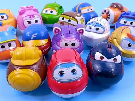 超级飞侠趣变蛋变身成机器人,哪来这么多的玩具蛋?