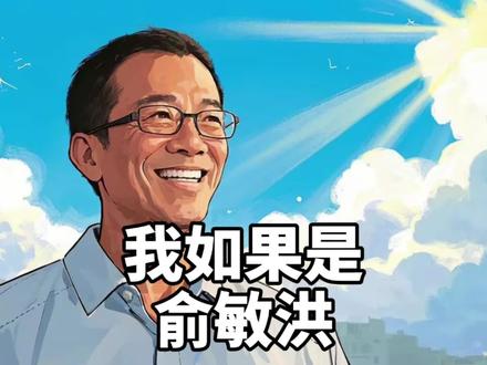 我如果是俞敏洪,我会把一半新东方的股份置换成东方甄选的股份。