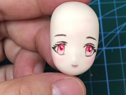 又是玩泥巴的一天,哈哈#超轻粘土 画娃脸