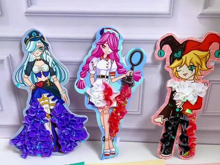 逃出惊魂夜戳戳画,又好看又好玩,又解压的戳戳画,你们玩过吗? #儿童玩具 #手工DIY #戳戳画#儿童手工 #贴纸