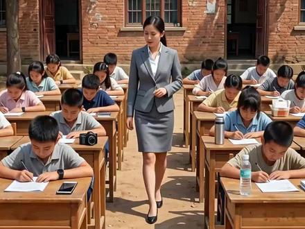80年代考试场景,找出视频里不属于 80 年代的物品!一共 12 处不合理!左下角快来挑战!#拾光找茬 #抖音小游戏 #儿时记忆 #80年代