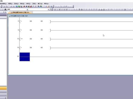 小白一看就会的整数比较指令(三菱PLC) #plc #自动化 #电工 #电气 #三菱 #西门子 #触摸屏
