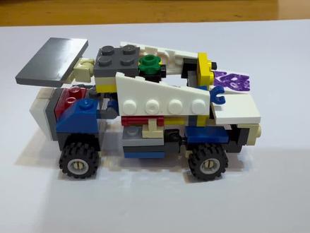 变形金刚电影版二大力神成员-拖斗#乐高 #乐高moc