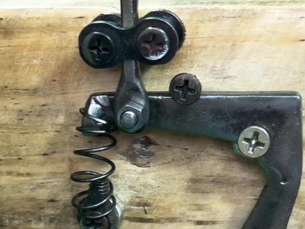 简单机械结构#手工制作 #竹弹弓