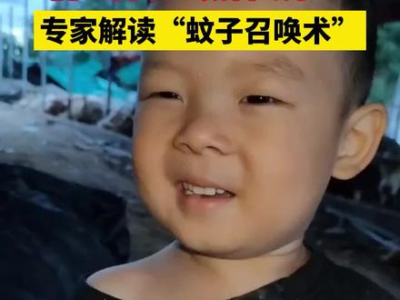 男孩发出“喔”音,能“召唤”成群蚊子?专家解读“蚊子召唤术”。