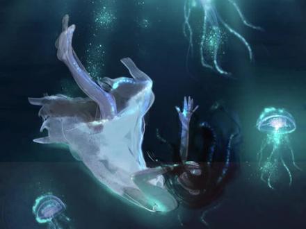 #画梦 梦里,我一脚踏空...醒来后我把这个噩梦画了出来... #原创插画