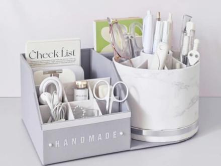 纸盒改造!DIY多功能可旋转收纳盒~#手工diy #手工 #收纳整理 #旧物改造 #收纳盒