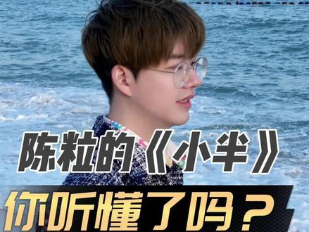 陈粒《小半》里的“潜意识”你听懂了吗?#歌词句句入心 #陈粒 #小半 #文学素养