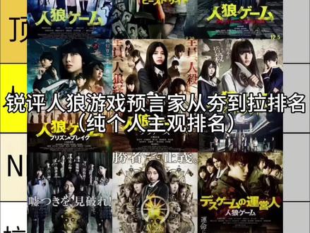 锐评人狼游戏预言家_3#人狼游戏 #日剧 #安利 #锐评