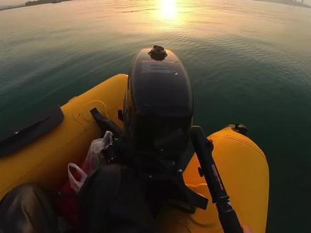 船外机没有熄火绳如何应急启动 #船外机 #冲锋舟